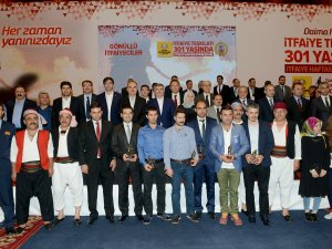 İtfaiye basın ödülleri sahiplerini buldu
