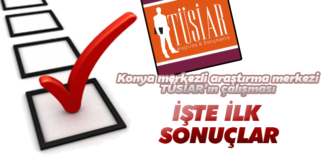 TÜSİAR anket sonuçlarını yayınladı: İşte sonuçlar