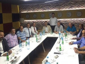 Konyaspor yönetimi yemekte buluştu