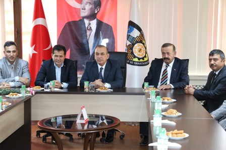 Altunyaldız, KONESOB’u ziyaret etti