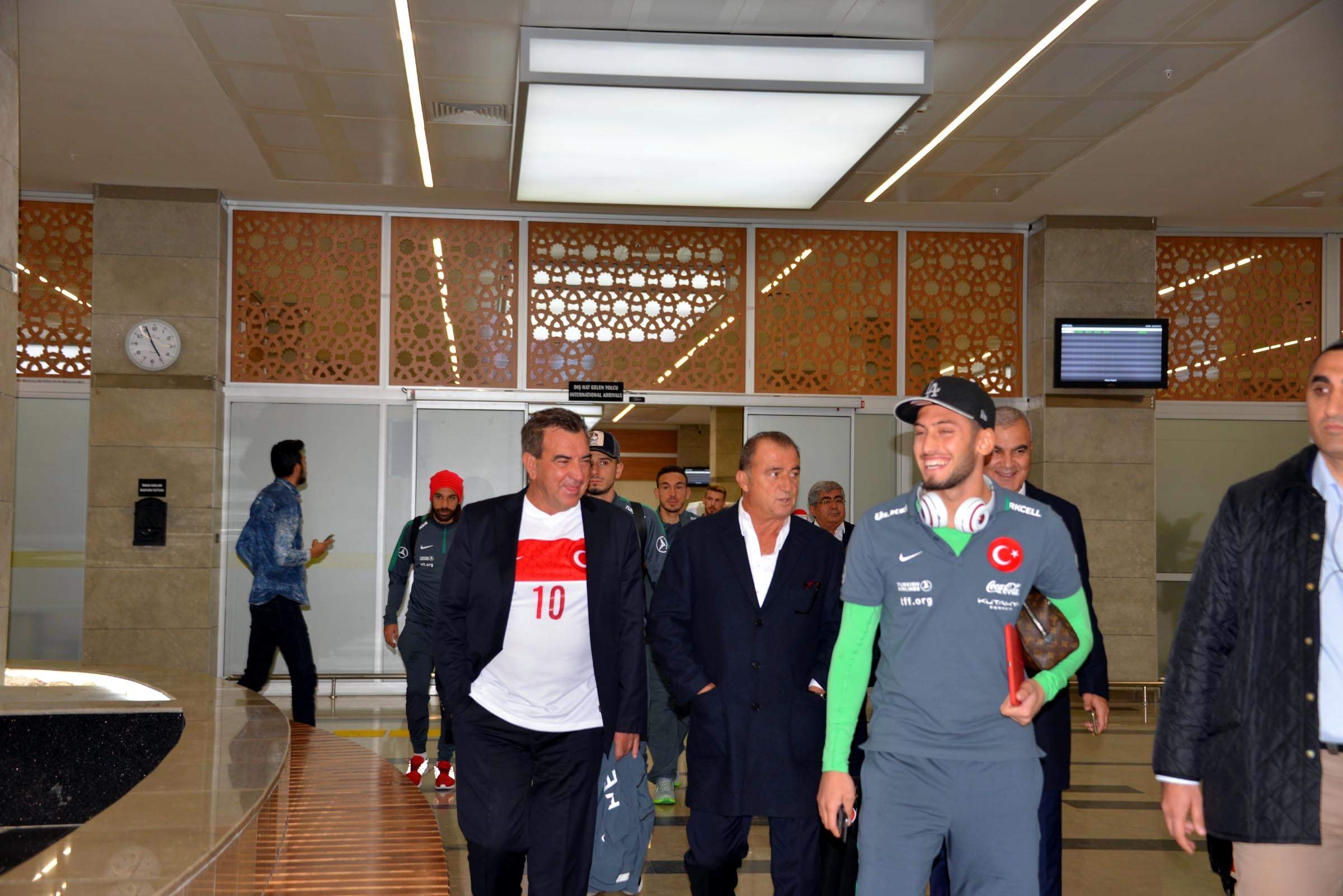 A Mİlli Takım Konya'ya geldi