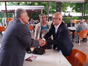 Gönen, emekli öğretmenlerle buluştu