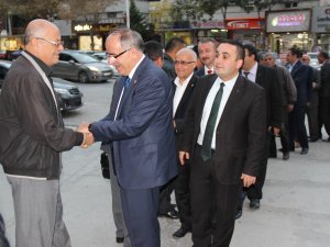 Mustafa Kalaycı, Kamu-Sen'lilerle buluştu