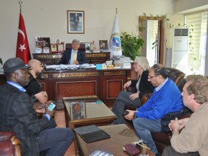 İsveç'in Handen Belediyesinden Kulu Belediyesine Ziyaret