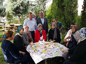 Şehit Aileleri Hatim yemeğinde buluştu