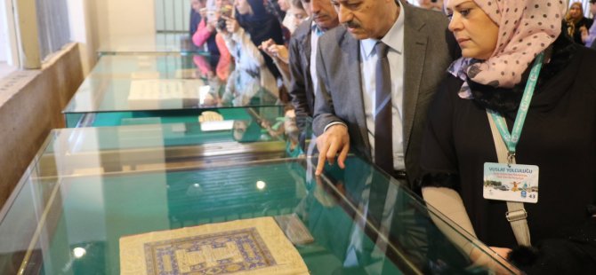 Suriyeli kozmonot Muhammed Fares Mevlana Müzesinde