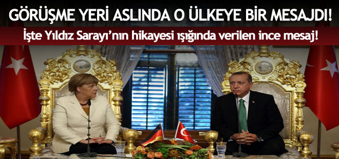 Yıldız Sarayı'nın hikayesi ile o ülkeye mesaj