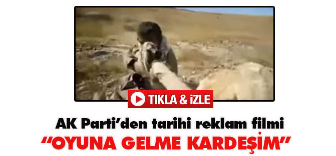 AK Partiden Film Tadında Reklam Filmi
