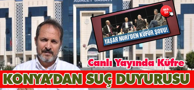 Canlı Yayında Küfre Suç Duyurusu
