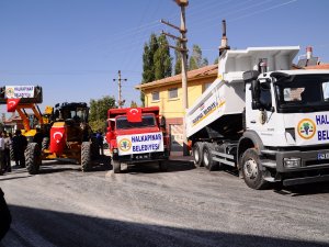 Halkapınar'da 15 iş makinesi ve araç hizmete girdi