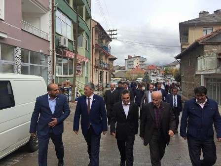 Babaoğlu seçim çalışmalarını sürdürdü