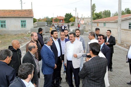 Ağralı, seçim çalışmalarını sürdürdü