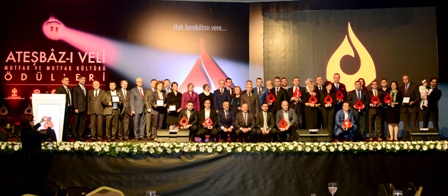 Ateşbaz-ı Veli Mutfak ve Mutfak Kültürü Ödülleri verildi