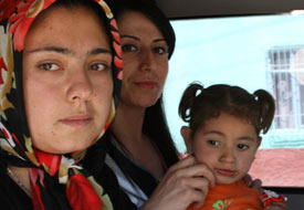 Bir annenin mutluğa dönen gözyaşları