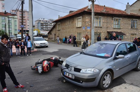 Seydişehir'de trafik kazası: 1 yaralı