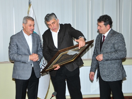 Kaleli’ye Hizmet Şeref Belgesi