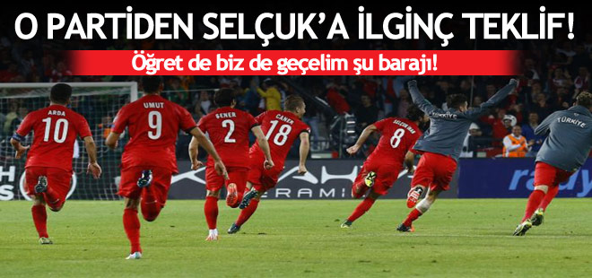 O partiden Selçuk'a ilginç teklif