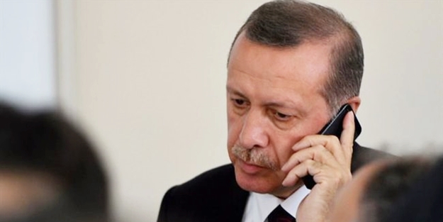 Filistin'den Erdoğan'a telefon
