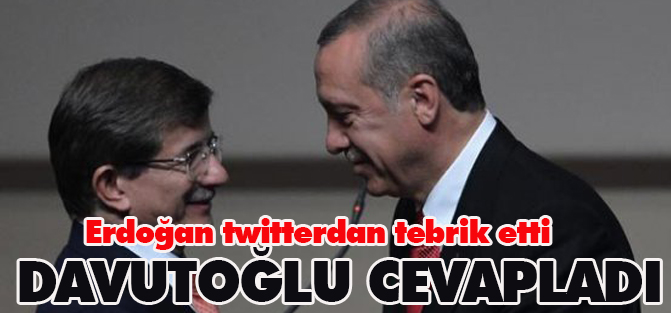 Erdoğan'dan tebrik tweeti