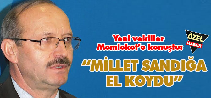 "Millet sandığa el koydu"