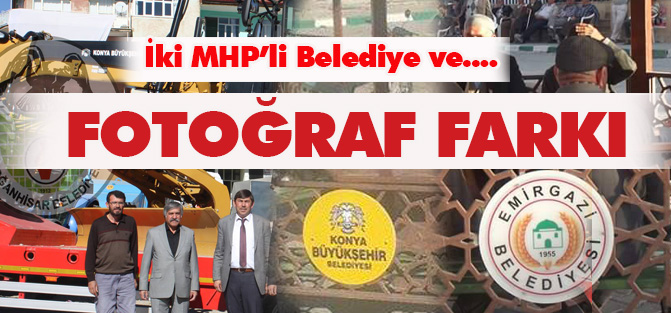 Emirgazi Belediyesi kamelyalara kendi logosunu yerleştirdi, Doğanhisar ise...