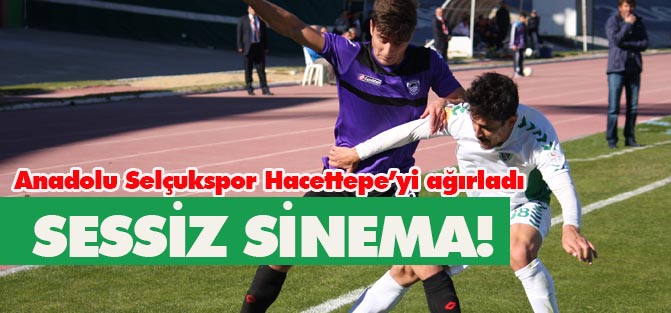 Sessiz sinema! 0 – 0