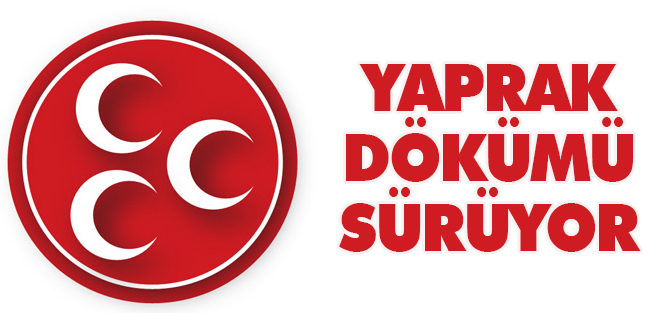MHP'de yaprak dökümü devam ediyor
