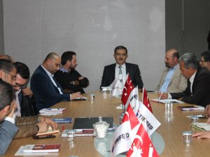 Mustafa Şahin KONTİMDER'de konuştu