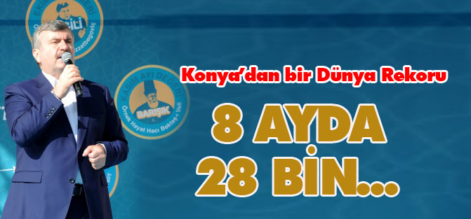 Konya’dan bir Dünya Rekoru