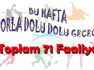 Konya'da spor dolu bir hafta