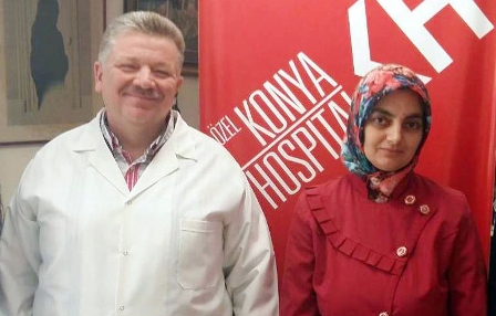 Beynindeki tümör kaşından alındı