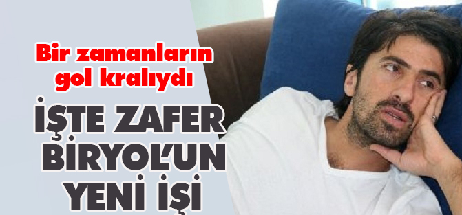 İşte Zafer Biryol'un yeni işi