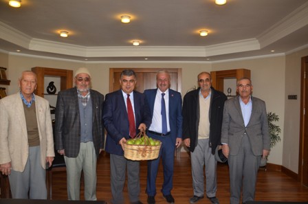 Özgüven’e Çayhan Mahalle sakinlerinden ziyaret