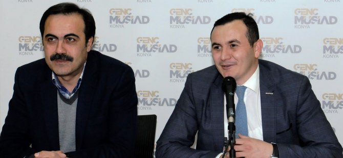 Selçuk Öztürk, Genç Müsiad'ta konuştu