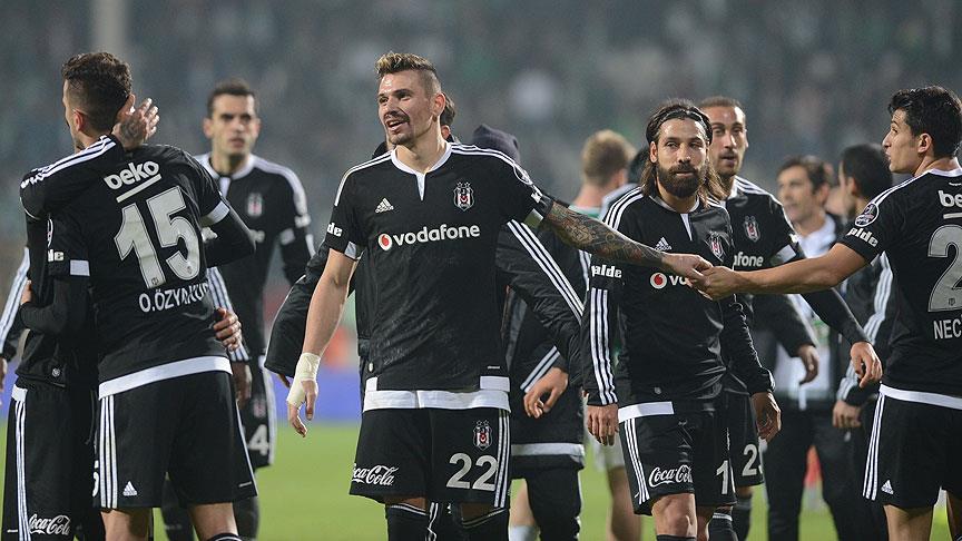 Beşiktaş'ın ilk yarı gol raporu
