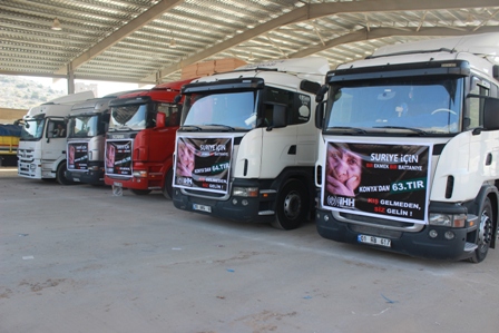 Konya İHH'dan Suriyeli Mültecilere 150 ton un Yardımı