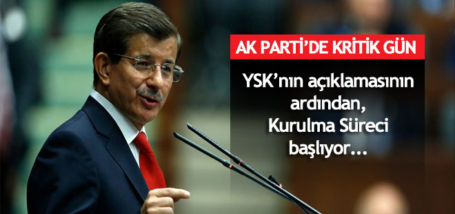 AK Parti'de kritik gün! Kurulma süreci başlıyor...