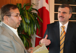Akyürek’e ziyaret
