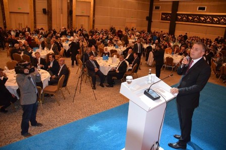 AK Parti Konya ailesi yemekte buluştu