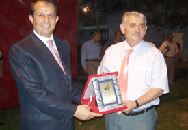 Kaymakama veda yemeği