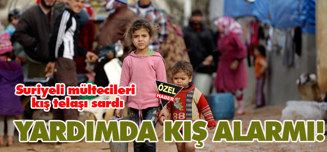 Yardımda kış alarmı!