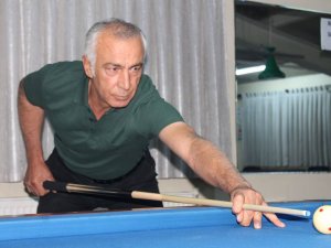Bilardo turnuvası yapıldı