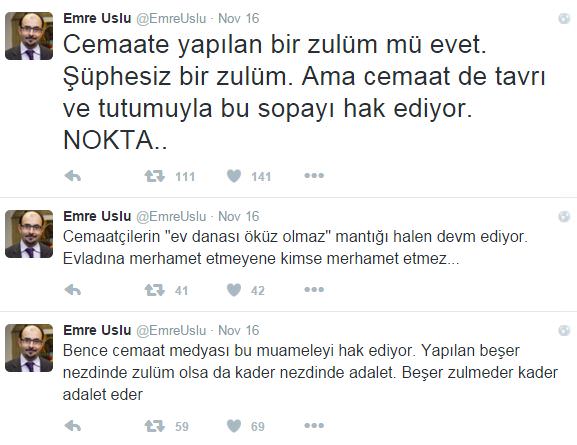 Emre Uslu da FETÖ'yü sattı