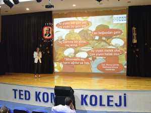 TED Koleji’nde Diyabet anlatıldı