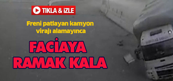 Faciayı güvenlik bariyeri önledi