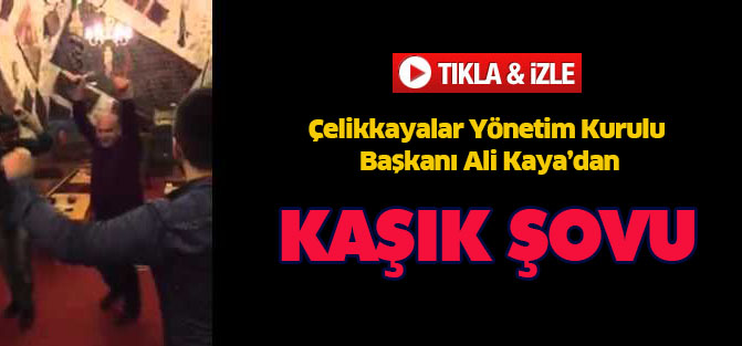 Ali Kaya'dan kaşık şov!