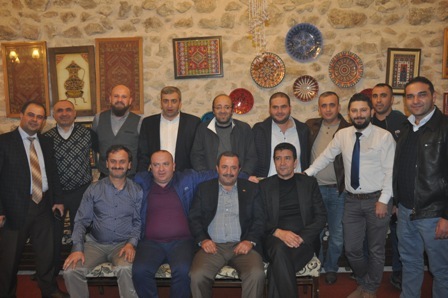 Ali Kaya dostlarını ağırladı