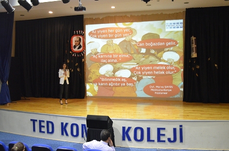 TED Koleji’nde Diyabet anlatıldı