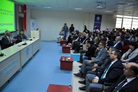 Aydın, NEÜ’de felsefe konferansları’na katıldı