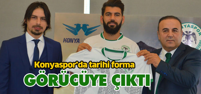 Konyaspor hatıra forması tanıtım lansmanı yapıldı